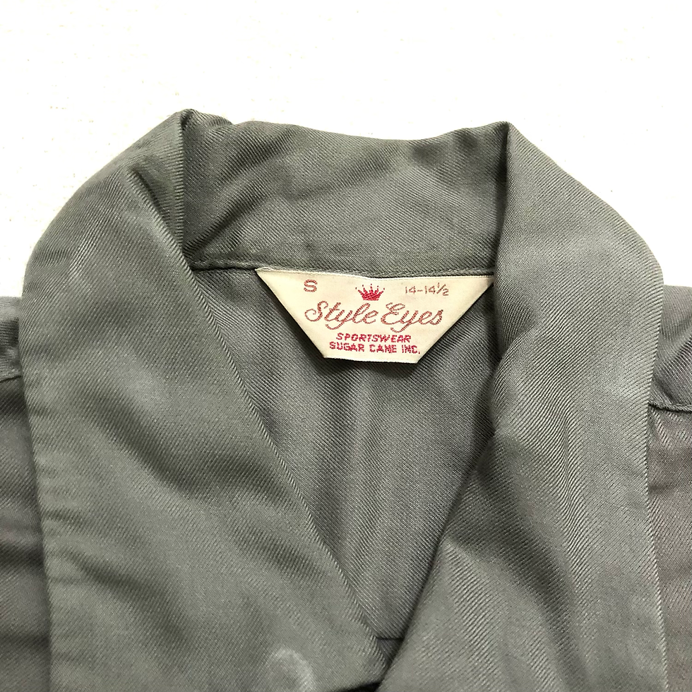 Miniatura: Style Eyes Chain Stitch Bowling Shirt  / S