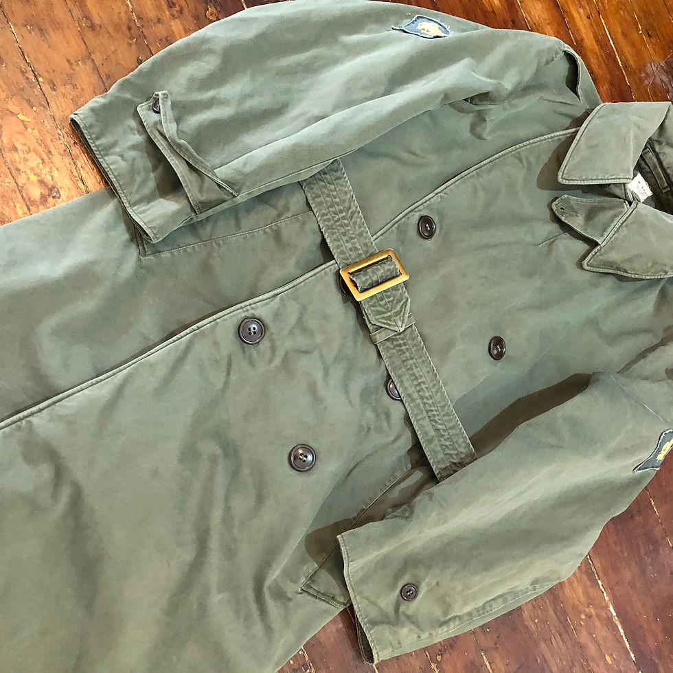 Miniatura: 1946 US Army Field Overcoat OD-7 / L