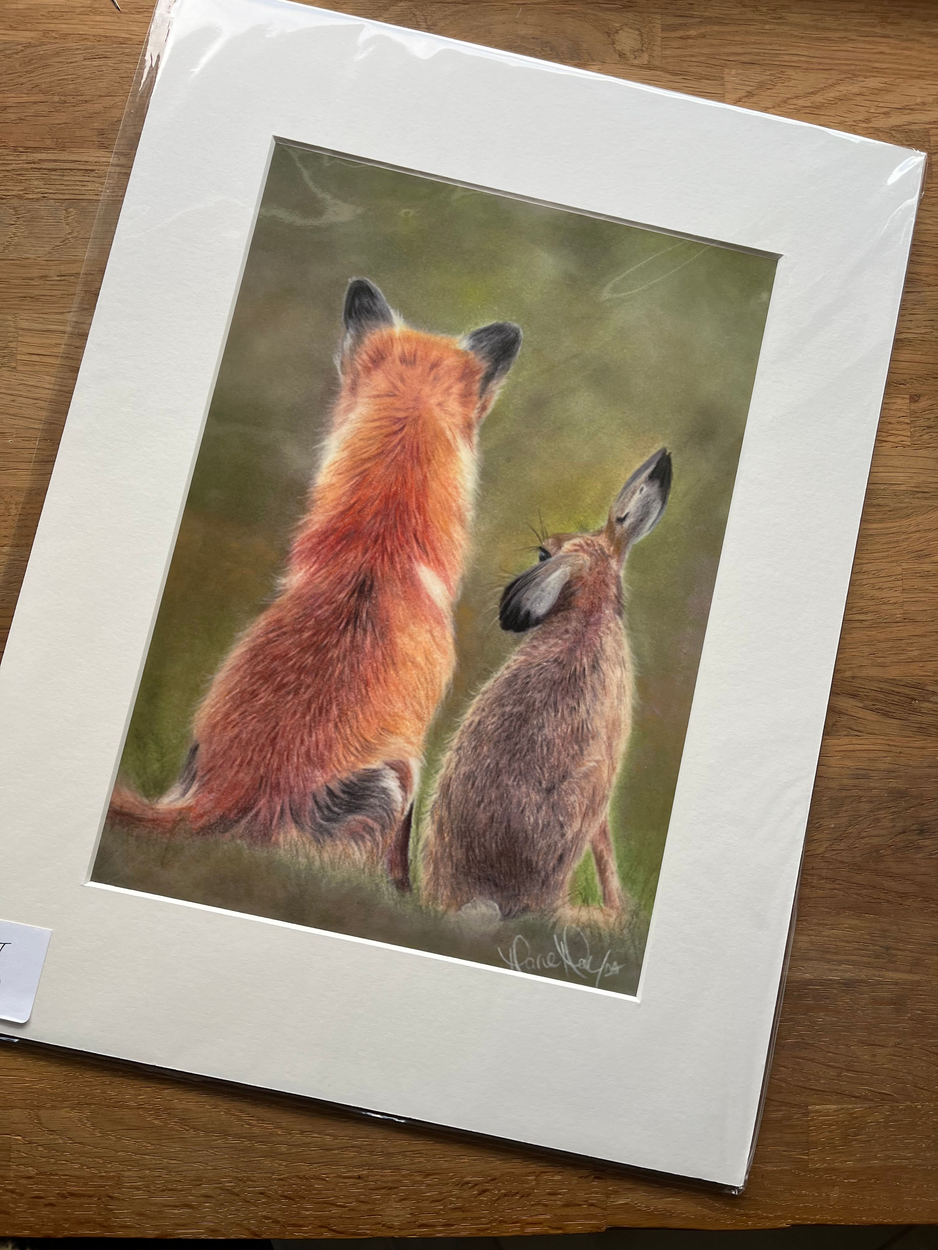 The Odd Couple 12x16" - Fine Art Print
