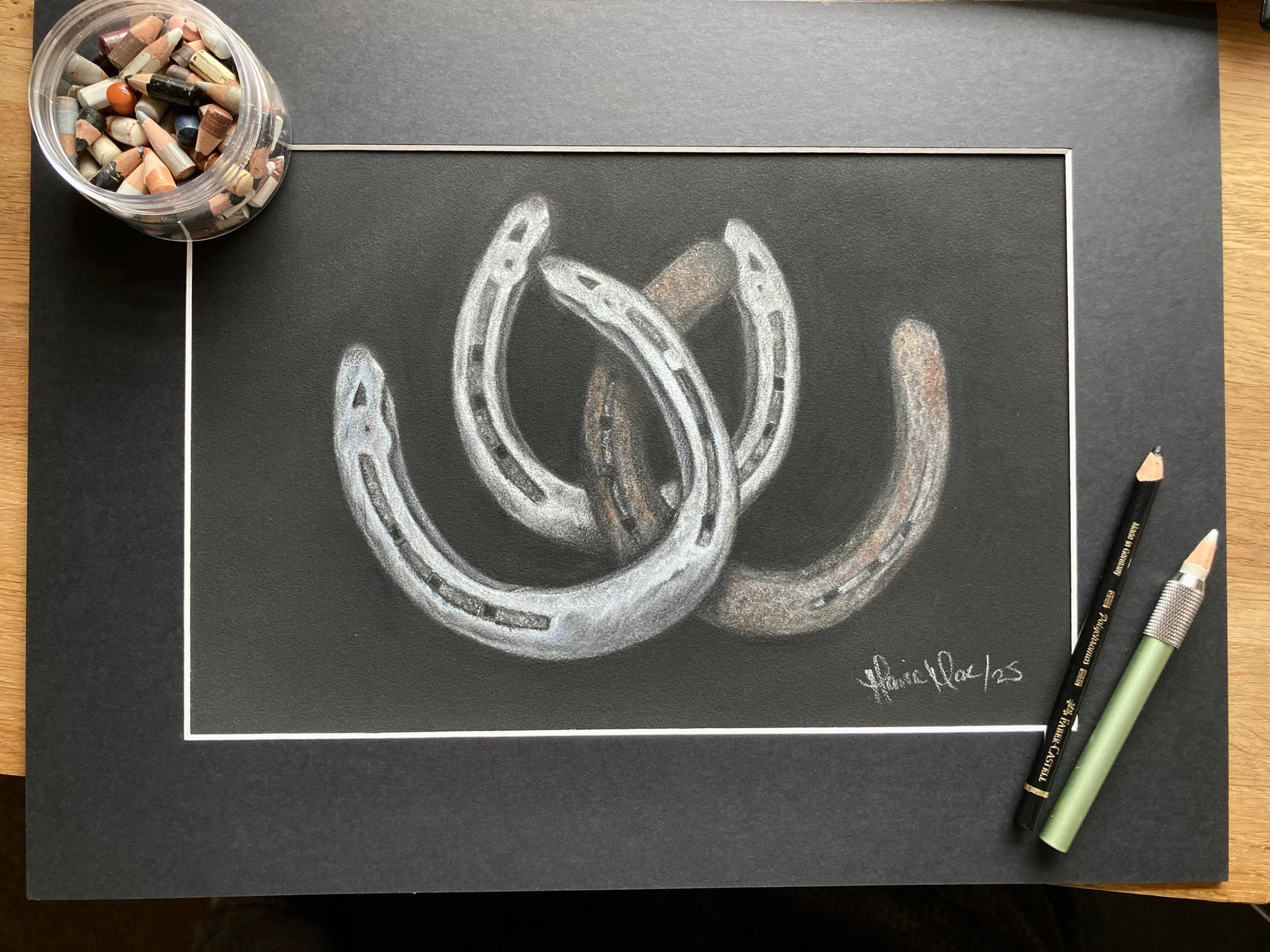 Three Times the Luck - Original artwork
