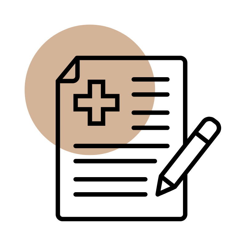 Icon representing minor ailment prescribing services