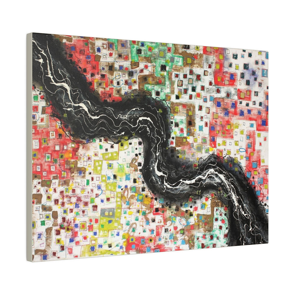 Thumbnail: "Force Majeur: Side B" - Matte Canvas, Stretched, 0.75"