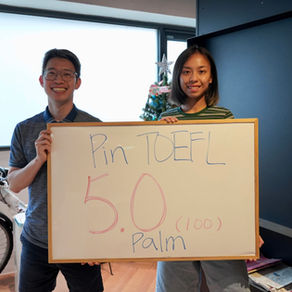 新制托福 5.0 (舊制100)！在職考生從拖延症到兩個月破百｜Pin TOEFL