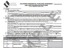 加州住宅購買合約(RPA)範例|購房出價流程說明