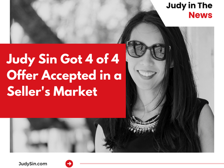 Lamorinda Realtor Judy Sin Gets 4 Of 4 Offers Accepted Despite Market Favoring Sellers