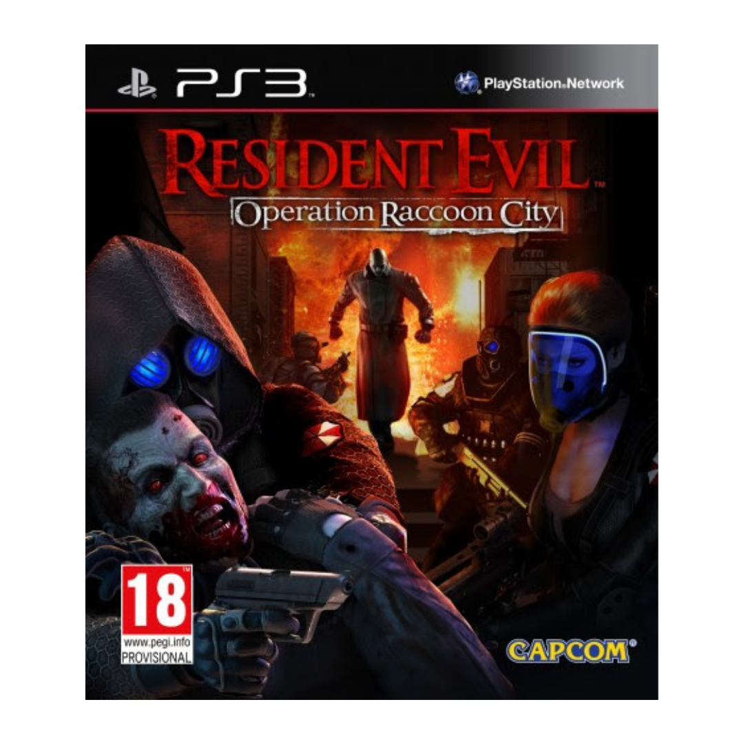 RESIDENT EVIL OPERATION RACCOON CITY JUEGO FÍSICO PS3.