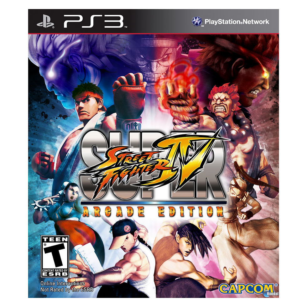 STREET FIGHTER IV ARCADE EDITION JUEGO FISICO PS3.