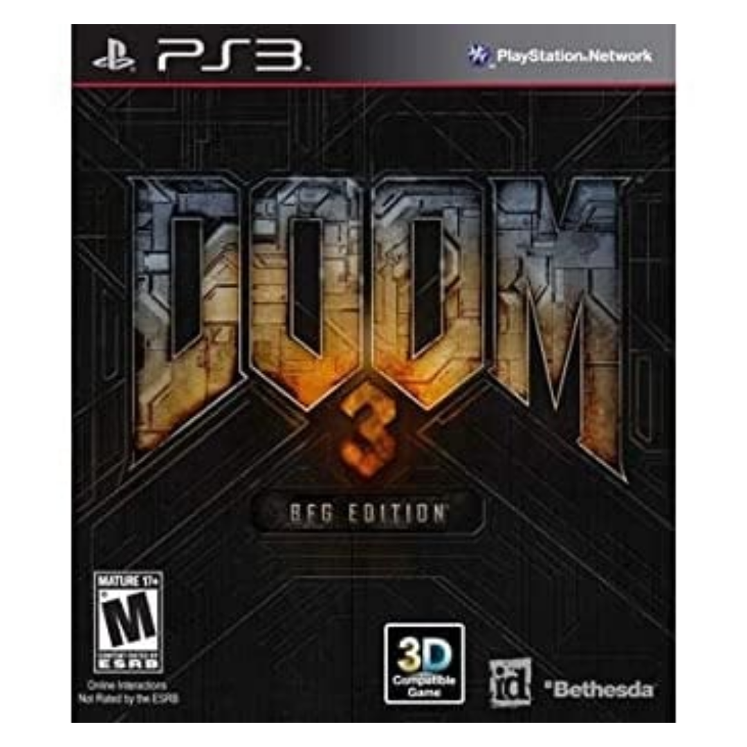 DOOM 3 JUEGO FISICO PS3.