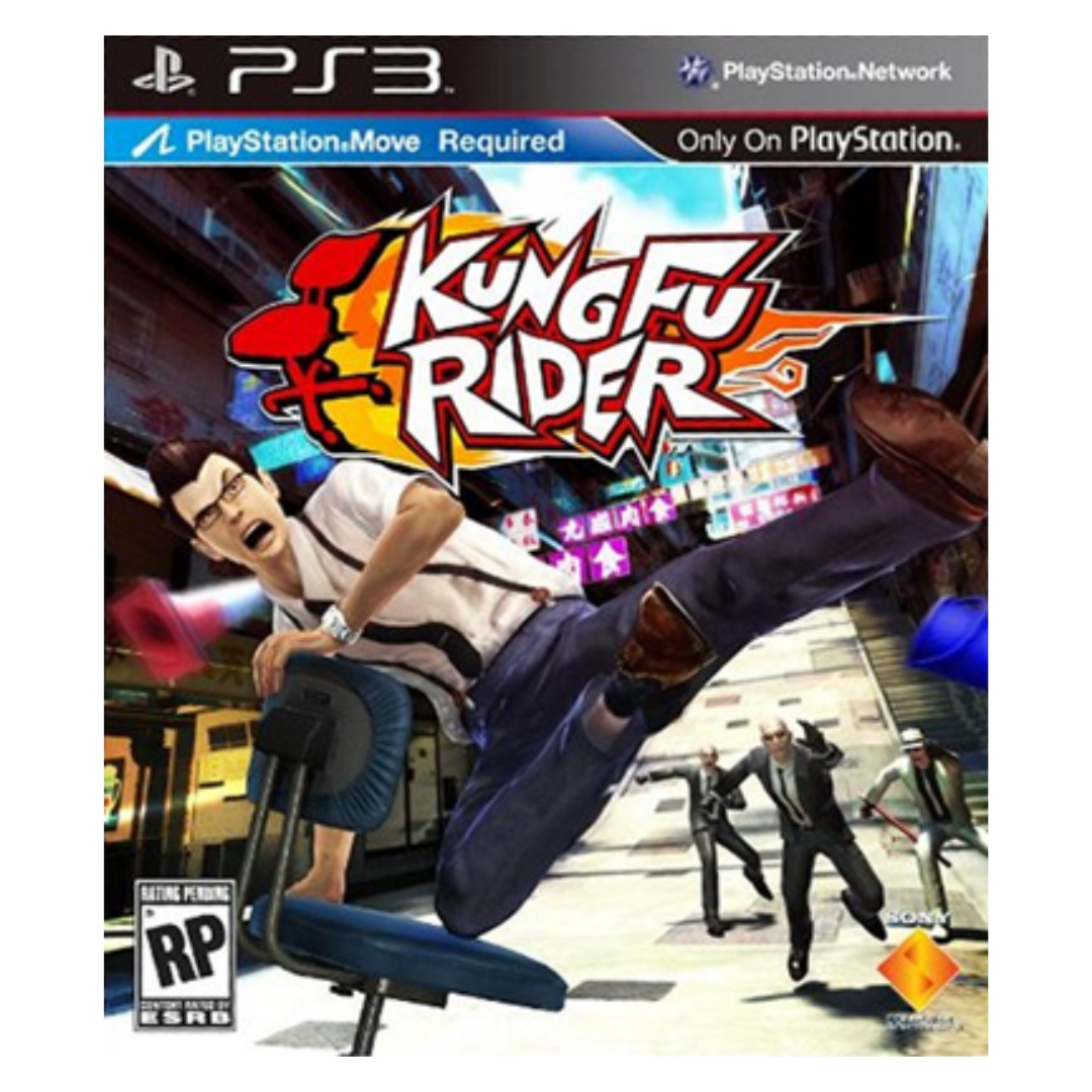 KUNG FU RIDER JUEGO FÍSICO PS3.