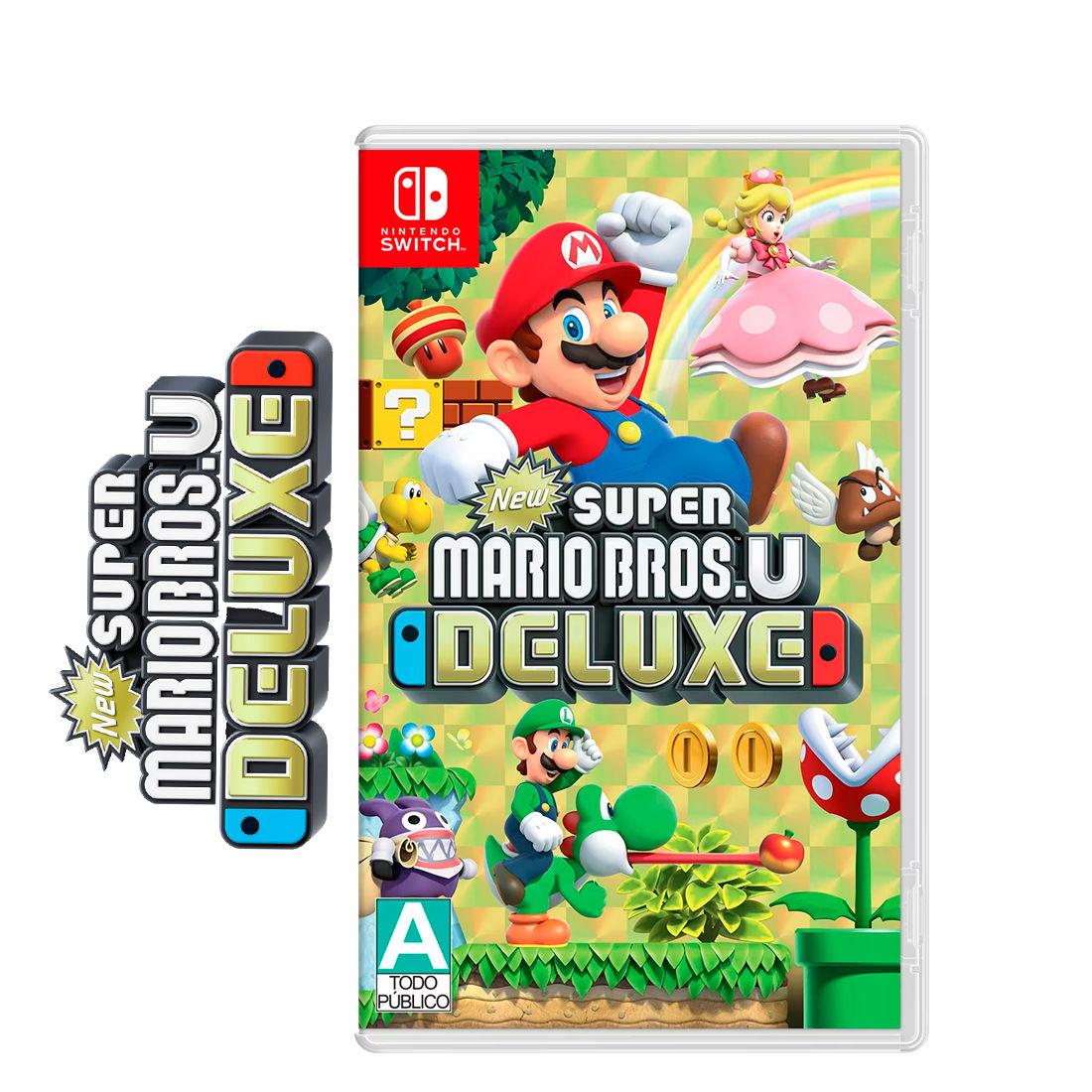 SUPER MARIO BROS. U DELUXE NINTENDO SWITCH FÍSICO.