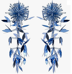 Oscar de la Renta Degrade Tassel Earrings