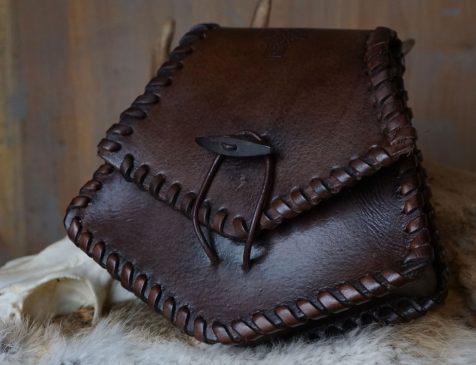 Thumbnail: Bran - Celtic belt Pouch Pictish