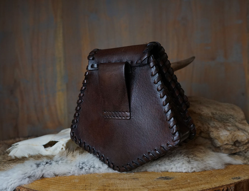Thumbnail: Bran - Celtic belt Pouch Pictish