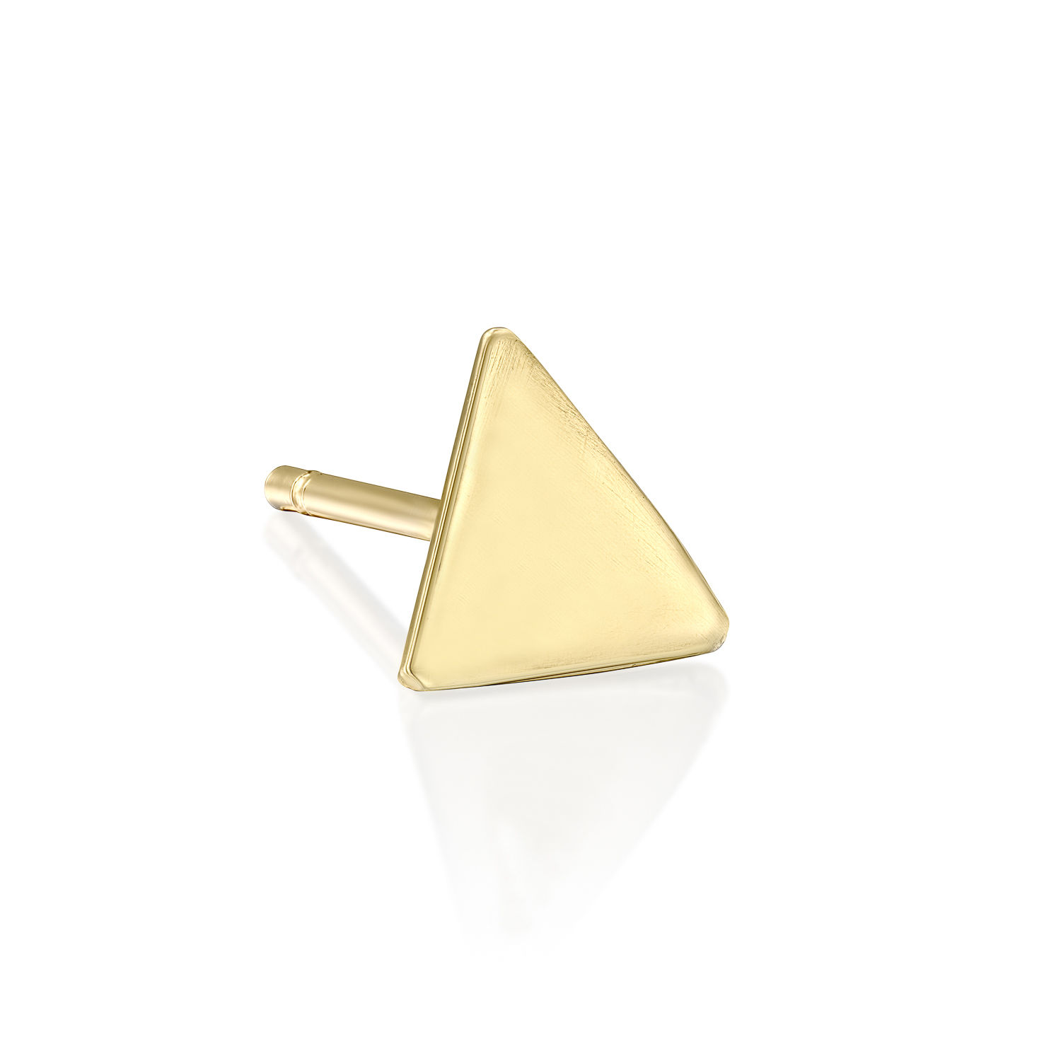 עגיל לוחית יחיד