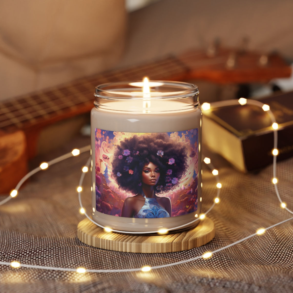 "Radiant Reverie" Scented Soy Candle, 9oz