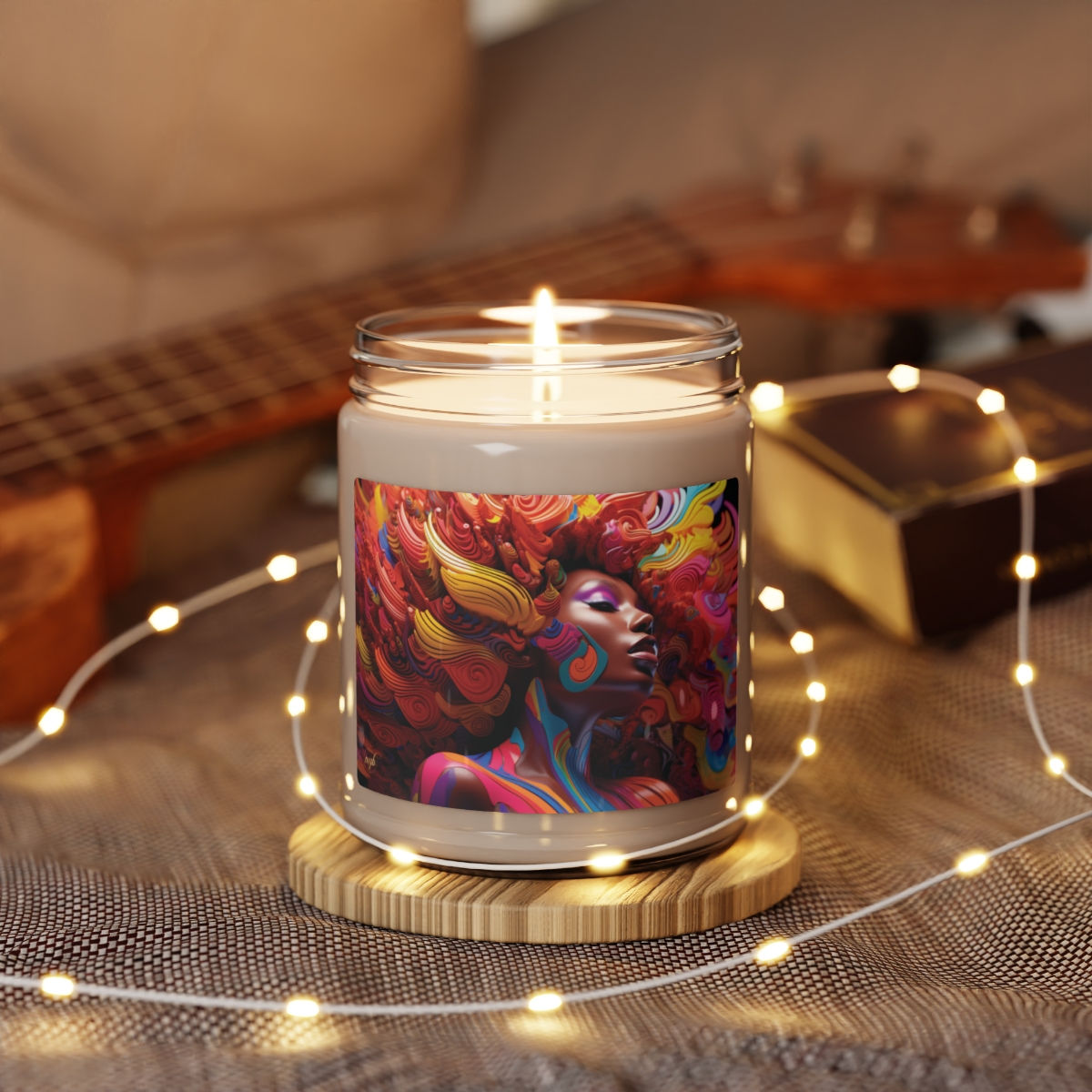"Radiant Reverie" Scented Soy Candle, 9oz