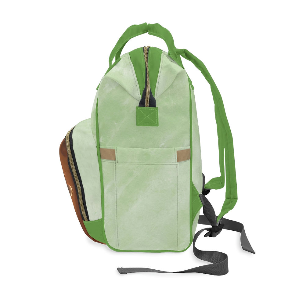 Thumbnail: Cute as a Button Collection: "Corey" - Multifunctional Diaper Backpack