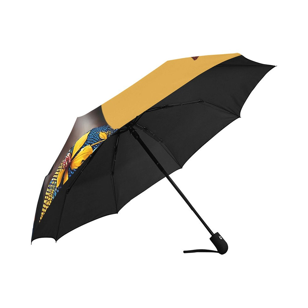 Thumbnail: "Floral Majesty" Anti-UV Auto-Foldable Umbrella