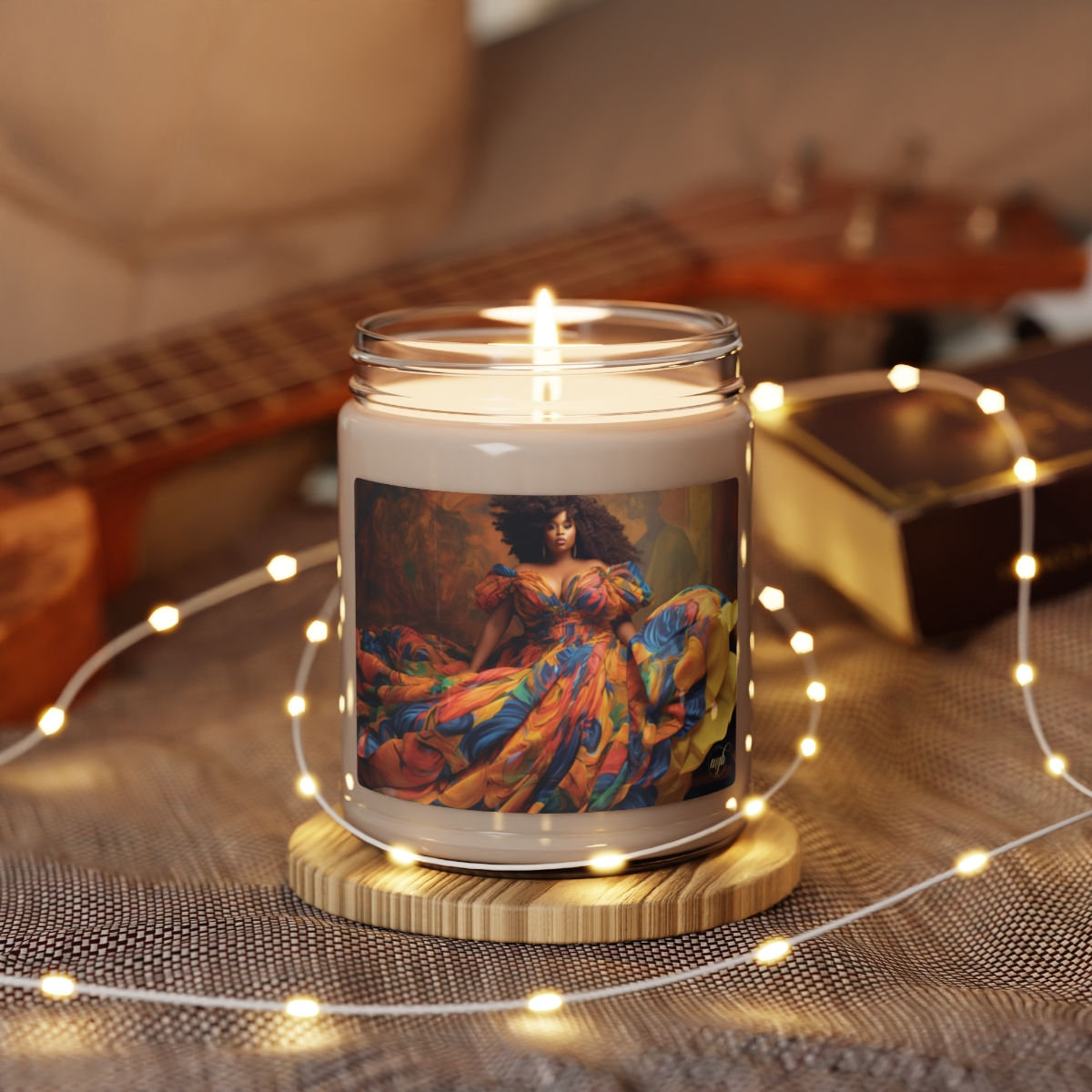 "Radiant Reverie" Scented Soy Candle, 9oz