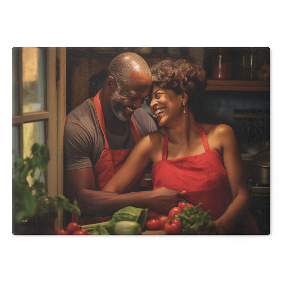 "We must be in Love" Cutting Board