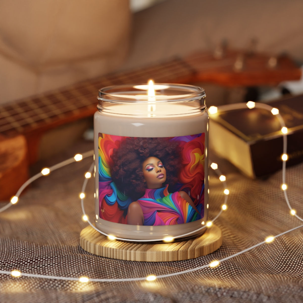 "Radiant Reverie" Scented Soy Candle, 9oz