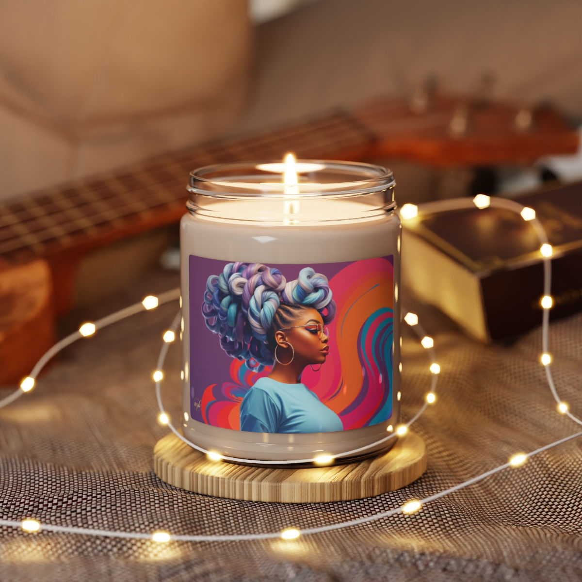 "Radiant Reverie" Scented Soy Candle, 9oz