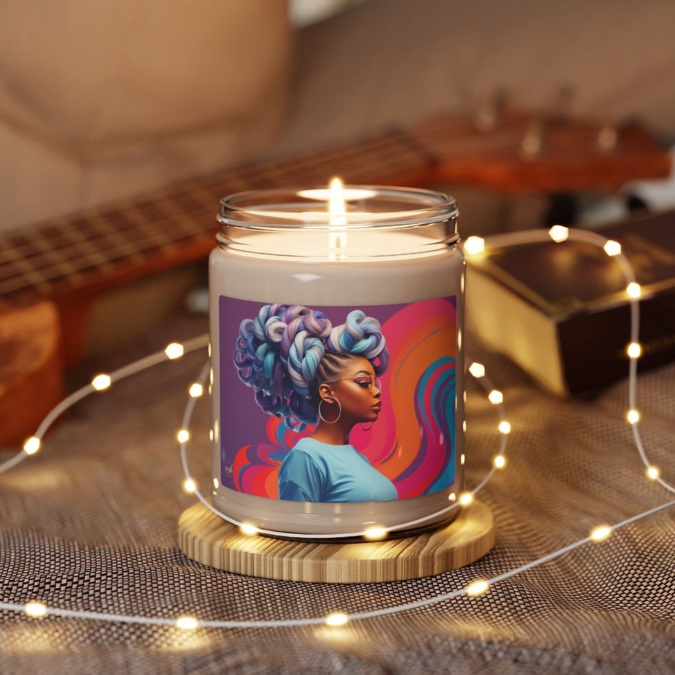 "Radiant Reverie" Scented Soy Candle, 9oz