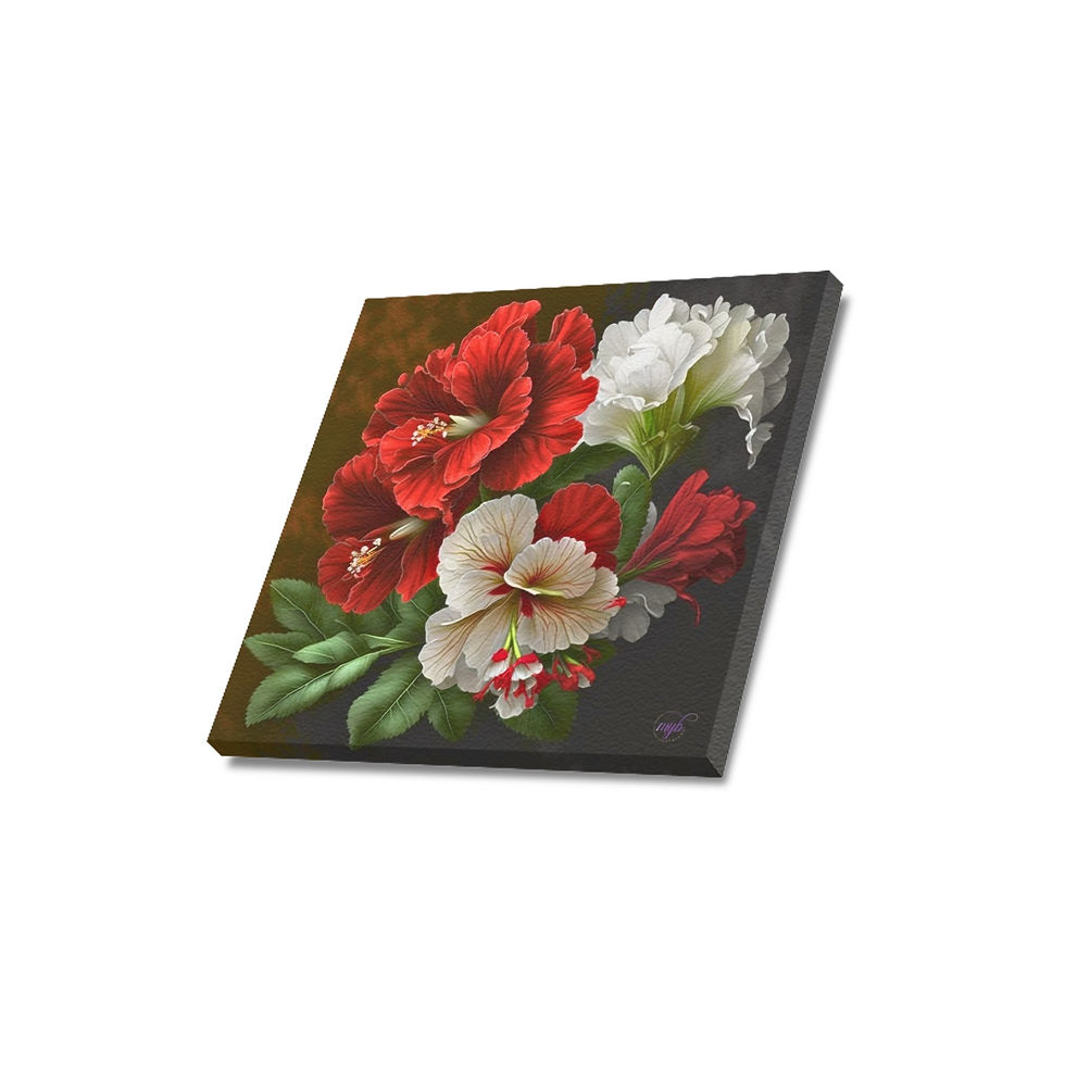 Thumbnail: April Showers bring May Flowers Upgraded Canvas Print 16"x16"