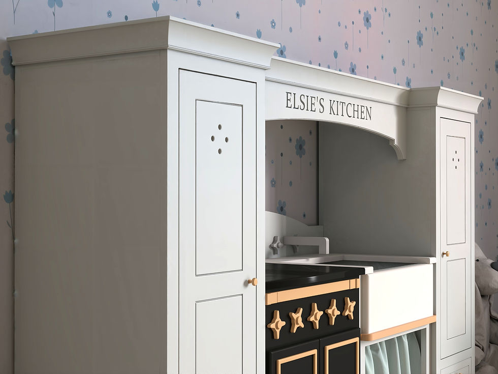 The Play Kitchen is a show-stopping centrepiece