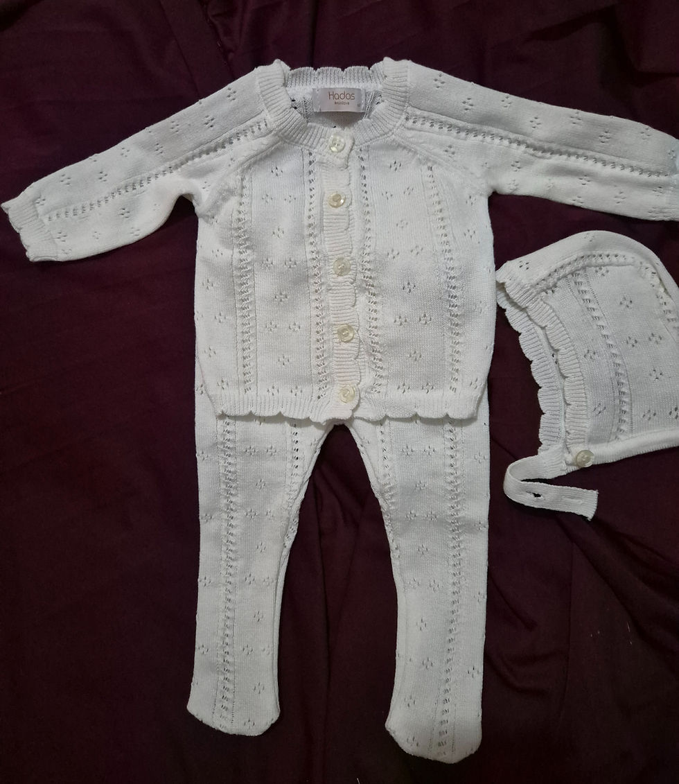 Thumbnail: Hadas Delicate Knit with Matching Blanket