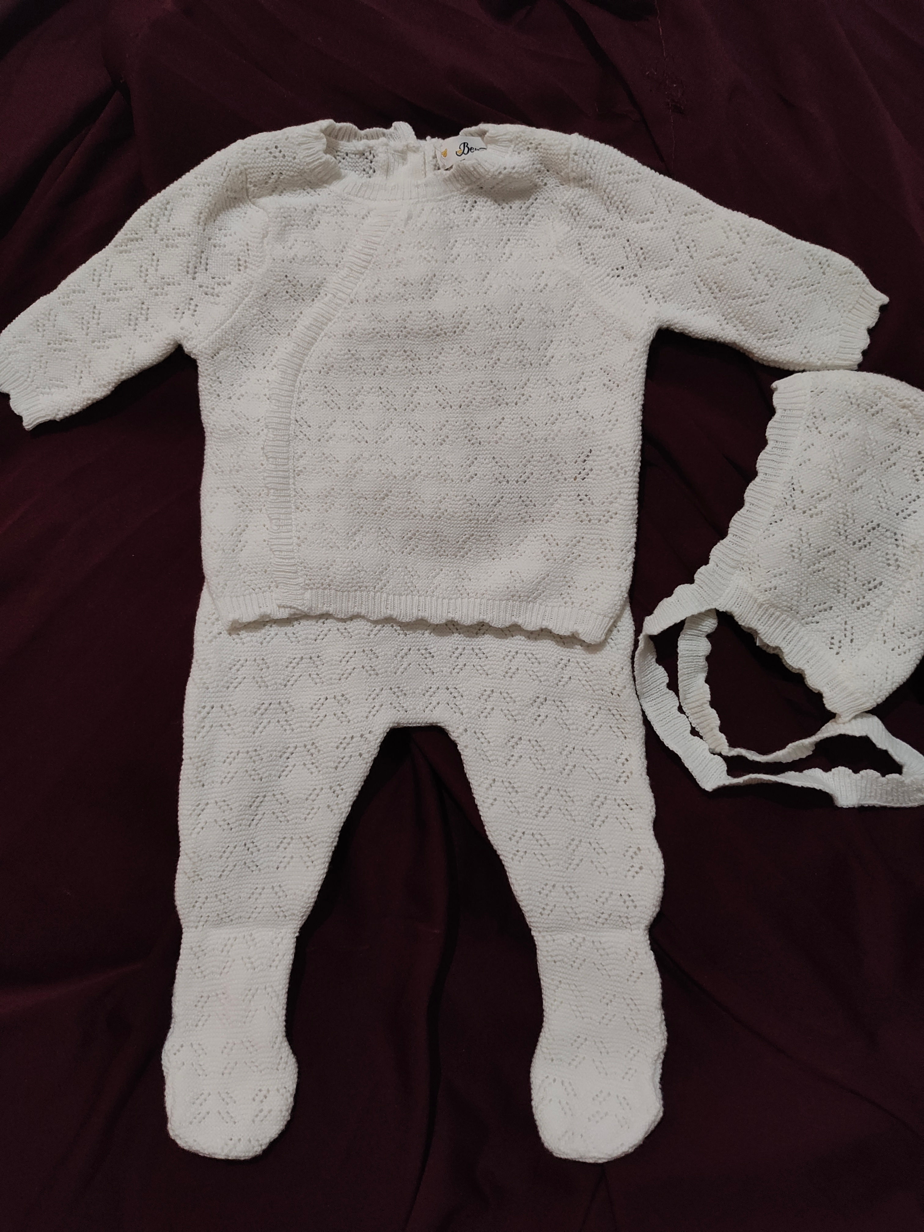 Benety Diamond outfit with matching blanket