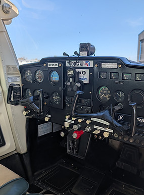flight school cockpit