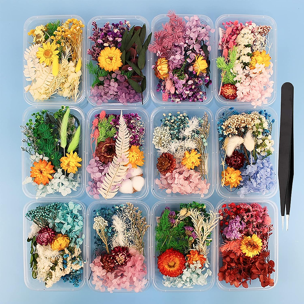 Real Natural Dried Flowers for Epoxy Resin