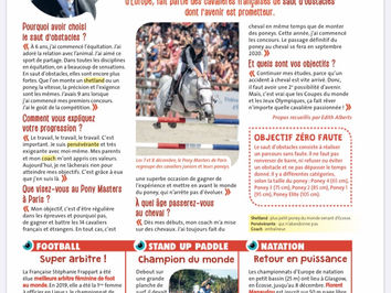 C'est du sport ! Ilona, parcours d'une future championne !