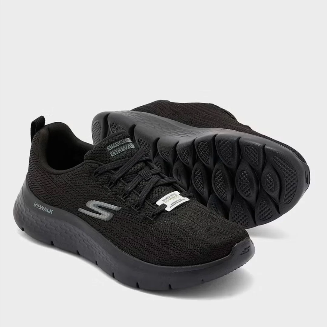 Tenis Hombre Skechers Go Walk Flex Quota Todo Negro - 216481-BBK