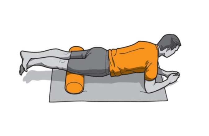 Foam Roller ejercicio cuadriceps