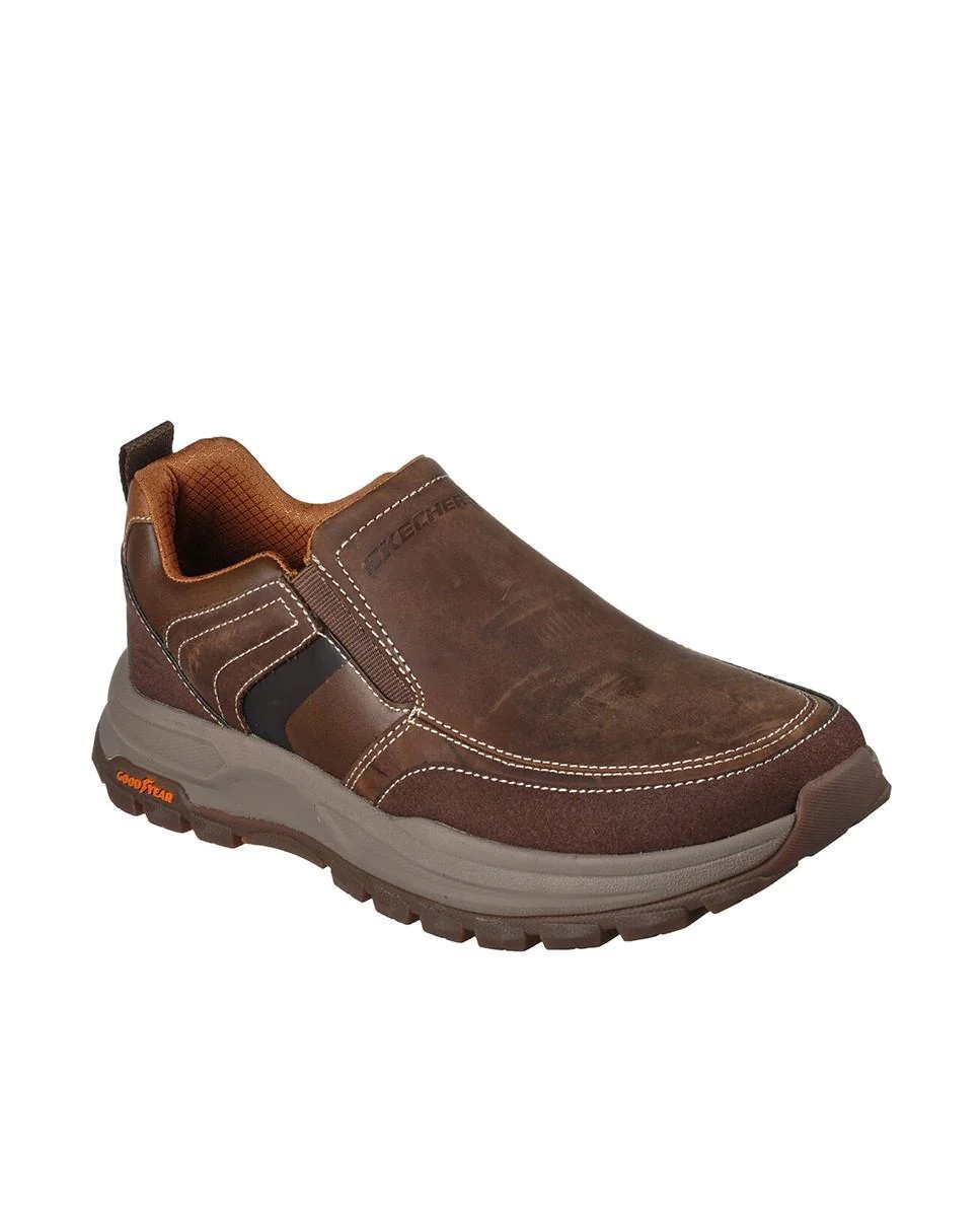 Zapatos Hombre Skechers Zeller Seibert Café - 204697-CDB