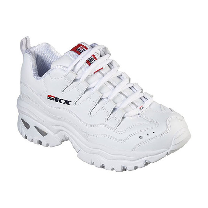 Tenis Skechers Timeless Energy Blanco 13423-WML | Draft Sport skechers color blanco