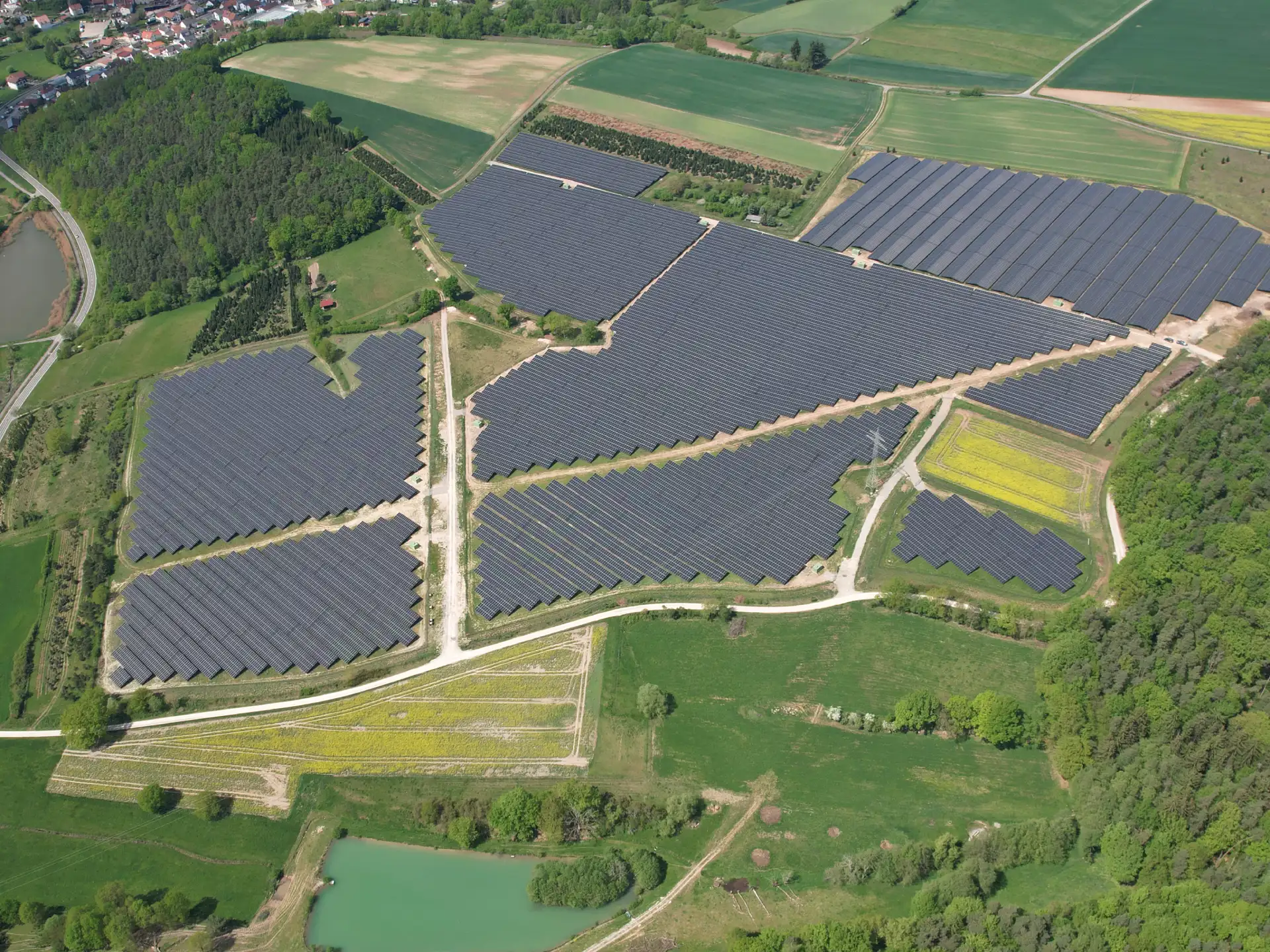 Utility-scale solar field 1