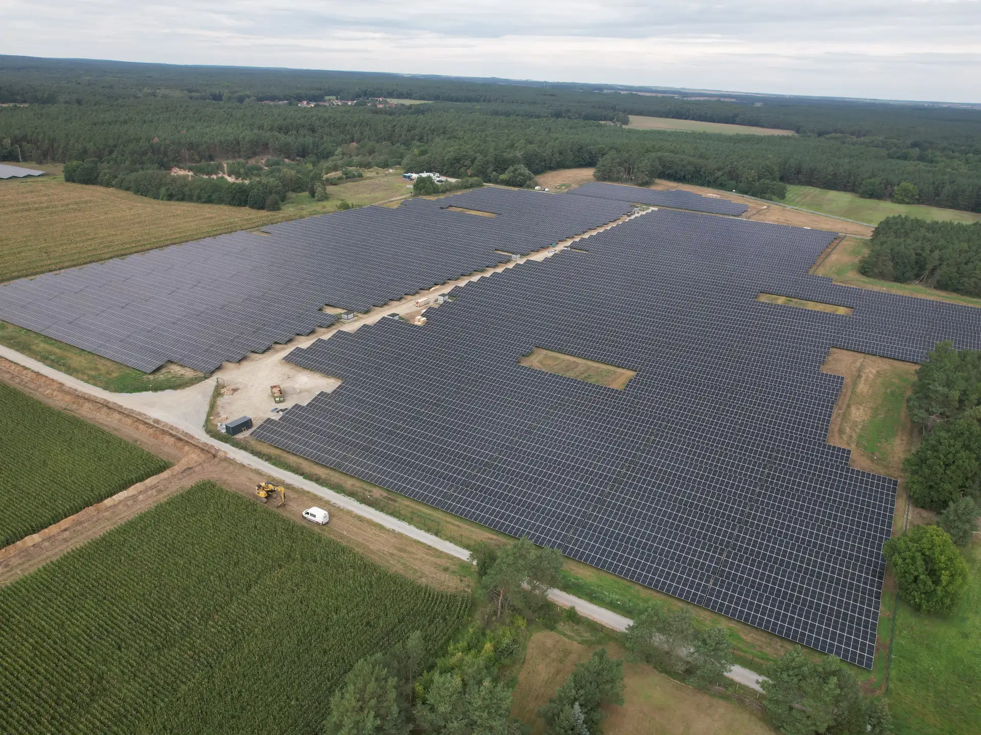 Utility-scale solar field 5