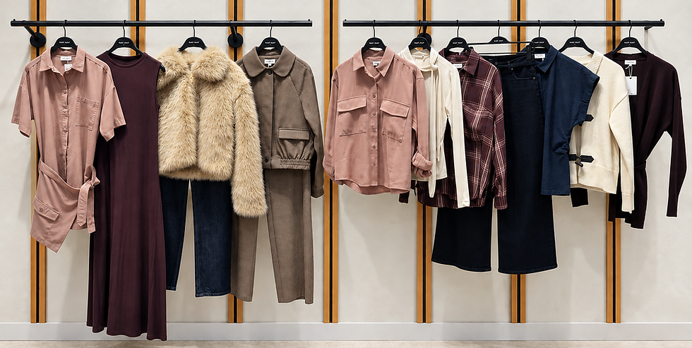 Boutique minimalista con prendas NAF NAF.png