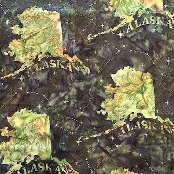 Thumbnail: HF Batik Alaska Map