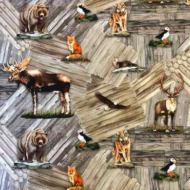 QT Once Upon A Cabin - Wildlife