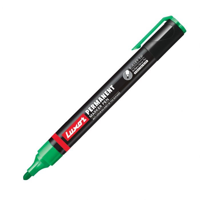 Thumbnail: Luxor Refillable Permanent Marker - Blue - Box Of 10 Luxor