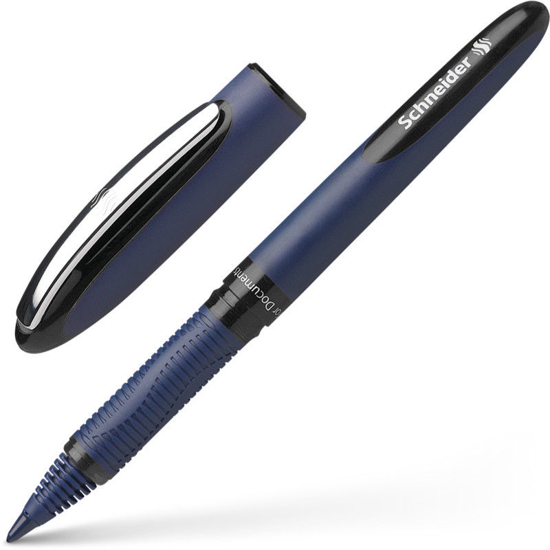 Thumbnail: One Business Roller Ball Pen - Blue | Black 0.6mm