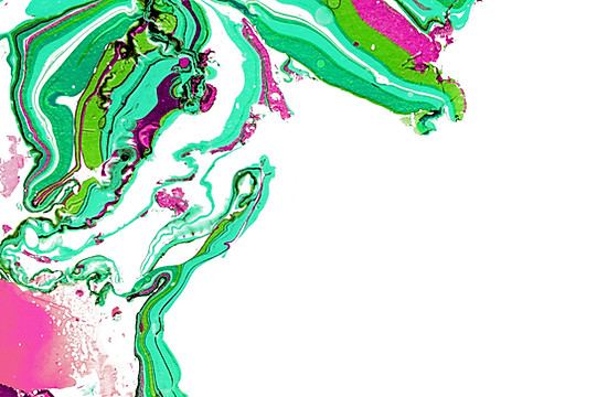 Paint Abstract Green