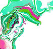 Paint Abstract Green