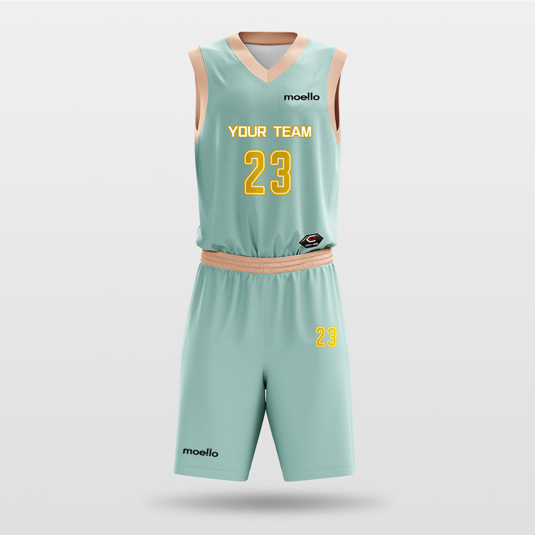 "Jade Stone" Basketball Jersey Set