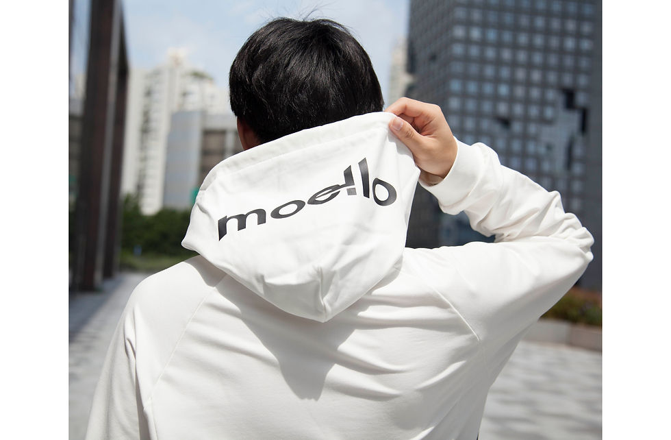 Thumbnail: White Camou Hoodie
