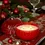 Thumbnail: Red Glass Ornament Candle - Holiday Fragrances - 2 wicks